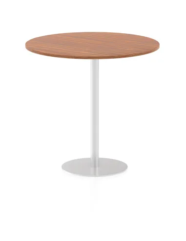 Dynamic Italia 1200mm Poseur Round Table Walnut Top 1145mm High Leg ITL0167