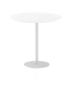 Dynamic Italia 1200mm Poseur Round Table White Top 1145mm High Leg ITL0168