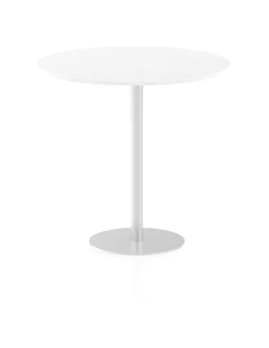 Dynamic Italia 1200mm Poseur Round Table White Top 1145mm High Leg ITL0168
