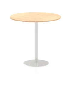 Dynamic Italia 1200mm Poseur Round Table Maple Top 1145mm High Leg ITL0169