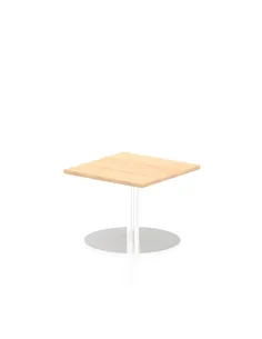 Dynamic Italia 600mm Poseur Square Table Maple Top 475mm High Leg ITL0211