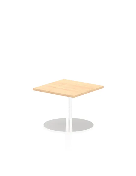 Dynamic Italia 600mm Poseur Square Table Maple Top 475mm High Leg ITL0211