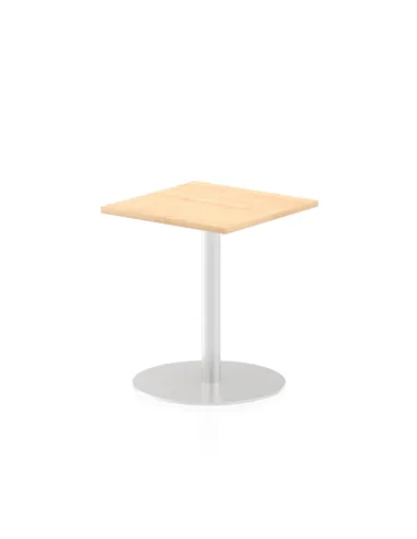 Dynamic Italia 600mm Poseur Square Table Maple Top 720mm High Leg ITL0217