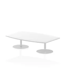 Dynamic Italia 1800mm Poseur High Gloss Table White Top 475mm High Leg ITL0317