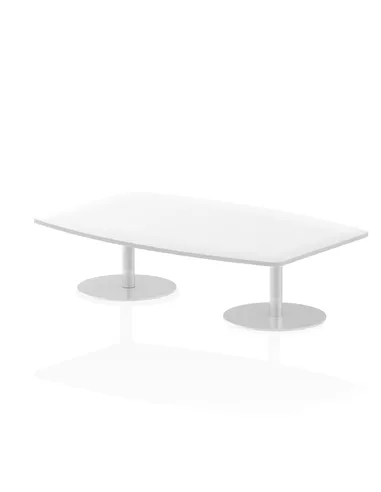 Dynamic Italia 1800mm Poseur High Gloss Table White Top 475mm High Leg ITL0317