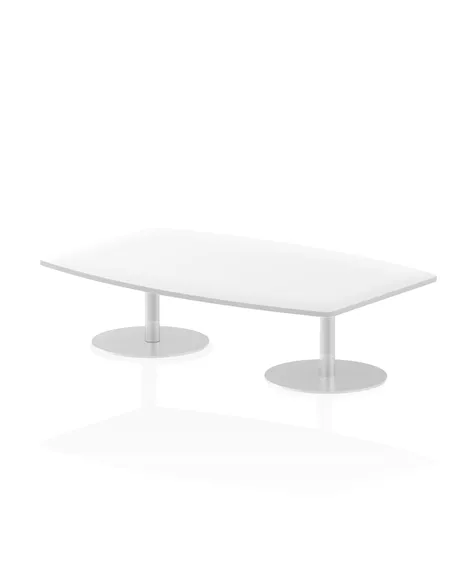 Dynamic Italia 1800mm Poseur High Gloss Table White Top 475mm High Leg ITL0317