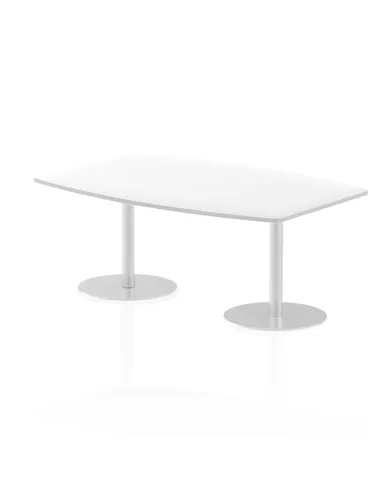 Dynamic Italia 1800mm Poseur High Gloss Table White Top 725mm High Leg ITL0319