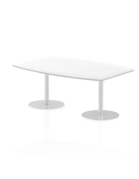 Dynamic Italia 1800mm Poseur High Gloss Table White Top 725mm High Leg ITL0319