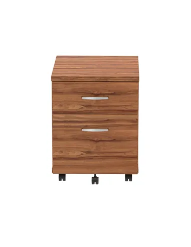 Dynamic Impulse 2 Drawer Mobile Pedestal Walnut I000124