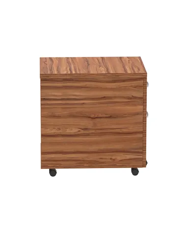 Dynamic Impulse 2 Drawer Mobile Pedestal Walnut I000124
