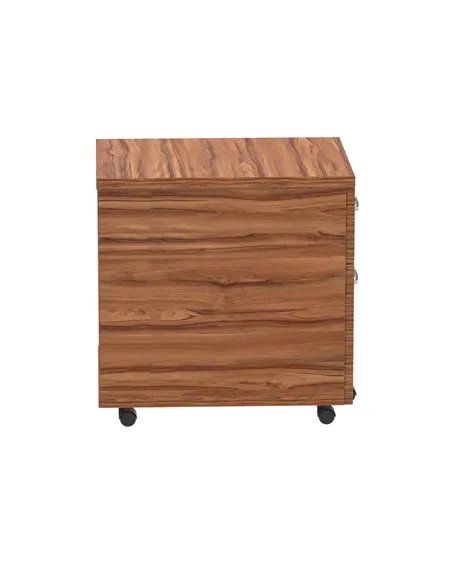 Dynamic Impulse 2 Drawer Mobile Pedestal Walnut I000124