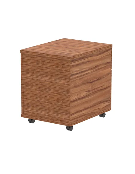 Dynamic Impulse 2 Drawer Mobile Pedestal Walnut I000124