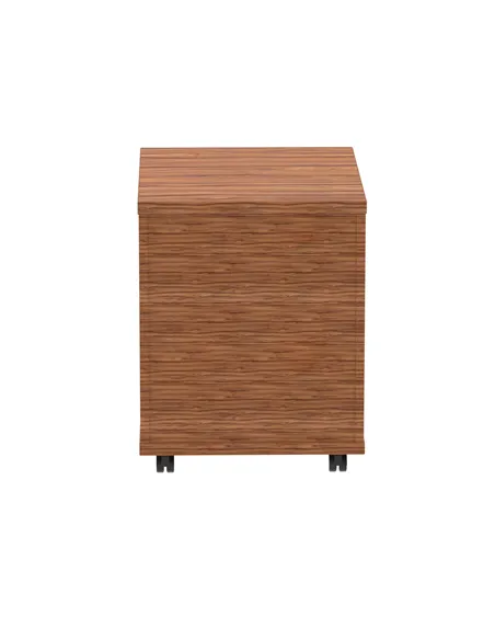 Dynamic Impulse 2 Drawer Mobile Pedestal Walnut I000124
