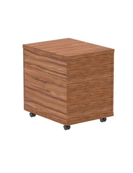 Dynamic Impulse 2 Drawer Mobile Pedestal Walnut I000124