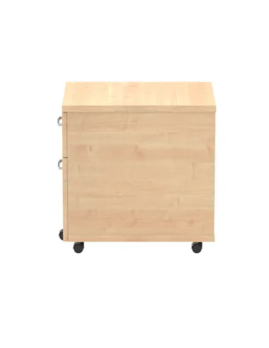 Dynamic Impulse 2 Drawer Mobile Pedestal Maple I000244