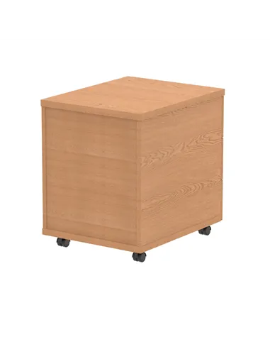 Dynamic Impulse 3 Drawer Mobile Pedestal Oak I000773