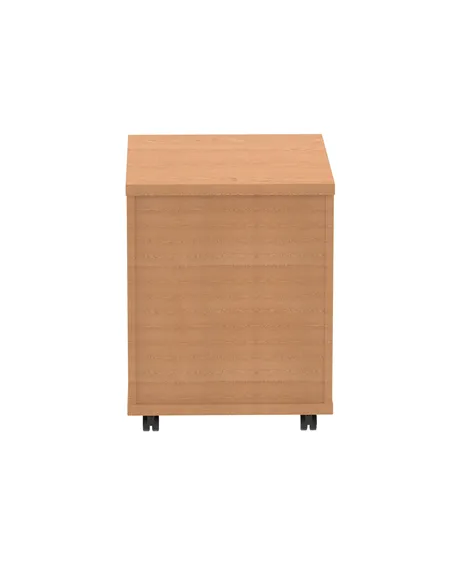 Dynamic Impulse 3 Drawer Mobile Pedestal Oak I000773