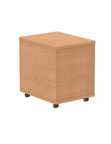 Dynamic Impulse 3 Drawer Mobile Pedestal Oak I000773