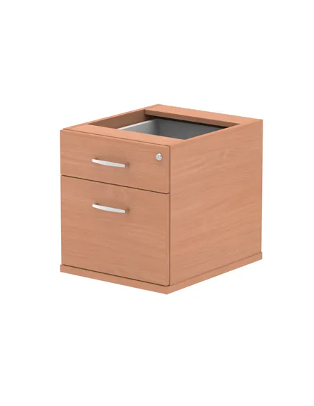Dynamic Impulse 2 Drawer Fixed Pedestal Beech I001640
