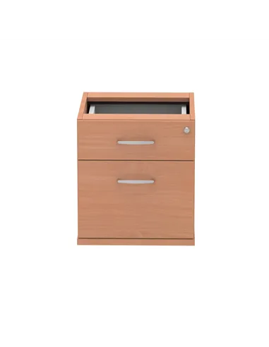 Dynamic Impulse 2 Drawer Fixed Pedestal Beech I001640