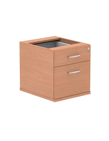 Dynamic Impulse 2 Drawer Fixed Pedestal Beech I001640