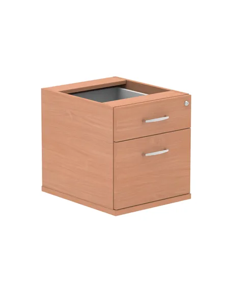 Dynamic Impulse 2 Drawer Fixed Pedestal Beech I001640