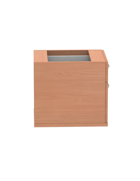Dynamic Impulse 2 Drawer Fixed Pedestal Beech I001640