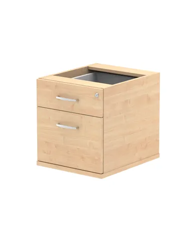 Dynamic Impulse 2 Drawer Fixed Pedestal Maple I001641
