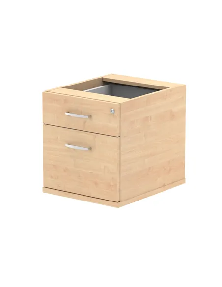 Dynamic Impulse 2 Drawer Fixed Pedestal Maple I001641