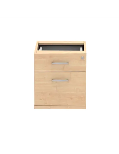 Dynamic Impulse 2 Drawer Fixed Pedestal Maple I001641