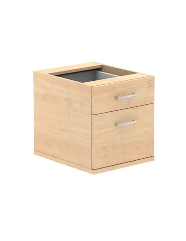 Dynamic Impulse 2 Drawer Fixed Pedestal Maple I001641