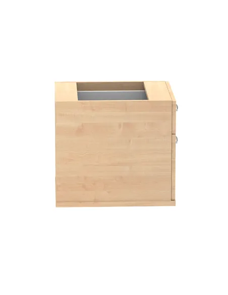 Dynamic Impulse 2 Drawer Fixed Pedestal Maple I001641