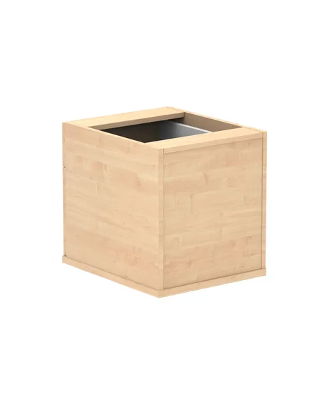 Dynamic Impulse 2 Drawer Fixed Pedestal Maple I001641