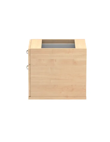 Dynamic Impulse 2 Drawer Fixed Pedestal Maple I001641