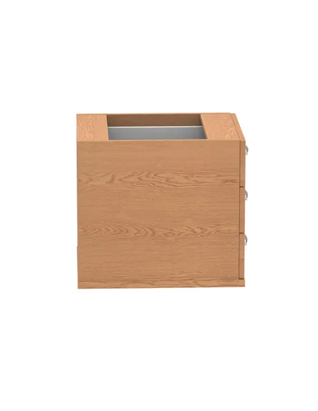 Dynamic Impulse 3 Drawer Fixed Pedestal Oak I001643