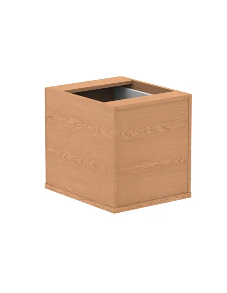 Dynamic Impulse 3 Drawer Fixed Pedestal Oak I001643