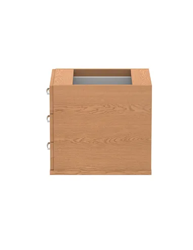 Dynamic Impulse 3 Drawer Fixed Pedestal Oak I001643
