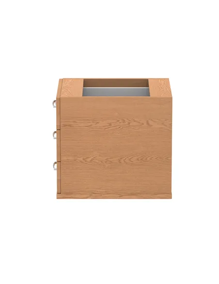 Dynamic Impulse 3 Drawer Fixed Pedestal Oak I001643