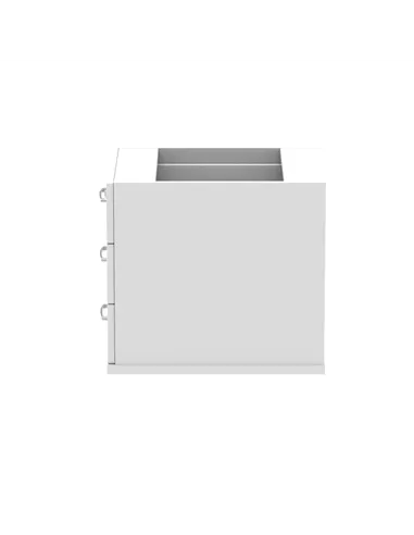 Dynamic Impulse 3 Drawer Fixed Pedestal White I001647