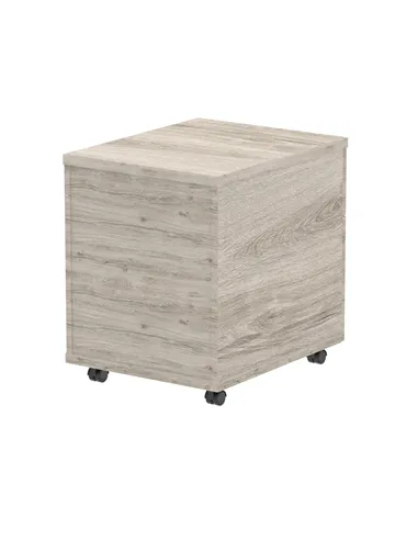 Dynamic Impulse 2 Drawer Mobile Pedestal Grey Oak I003223