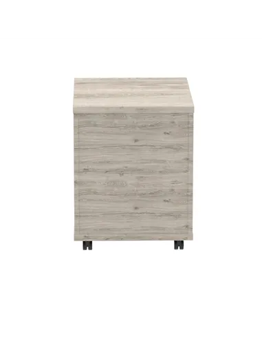 Dynamic Impulse 2 Drawer Mobile Pedestal Grey Oak I003223