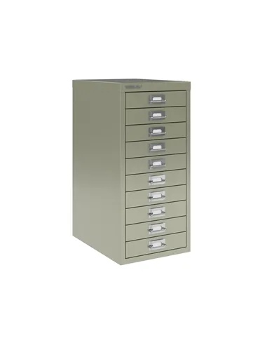 Dynamic Qube by Bisley Multidrawer 29/10 NL Goose Grey BS0013