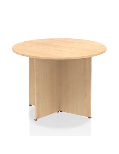 Dynamic Impulse 1000mm Round Table Maple Top Arrowhead Leg I003396