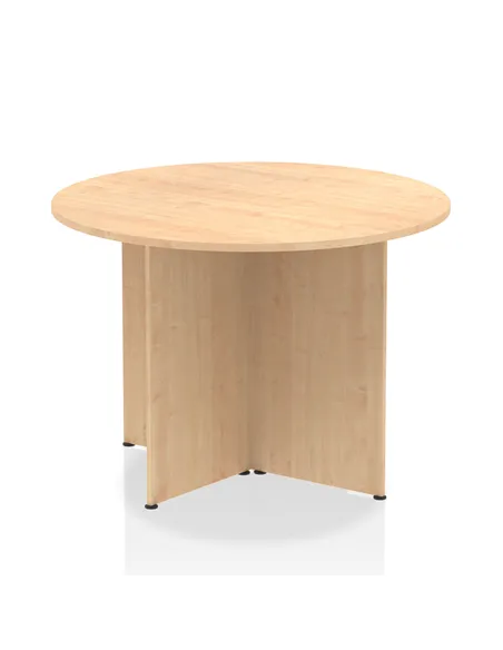 Dynamic Impulse 1000mm Round Table Maple Top Arrowhead Leg I003396